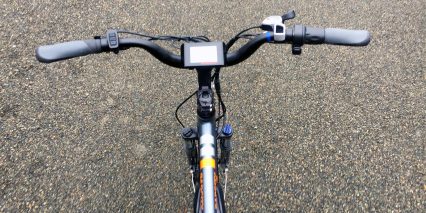 2019 Rad Power Bikes Radcity Display Controls With Handlebar View