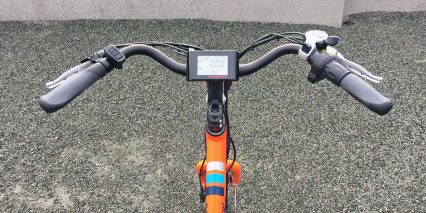 European Rad Power Bikes Radwagon Cockpit View Display