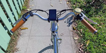 California Bicycle Factory Retro S Cockpit View Display