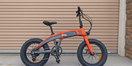 Maxfoot Mf19 Orange With Gray Accents Variant With Spokes