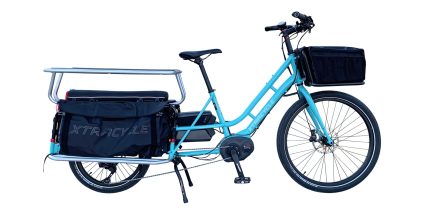 Xtracycle Edgerunner Eswoop Stock Step Through Blue