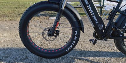 2019 Voltbike Yukon 750 Kenda Krusade Sport Tires With Front Adjustable Suspension