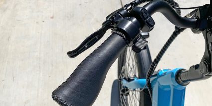 Blix Packa Velo Stitched Ergonomic Grips Faux Leather