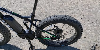 Bulls Monster E S Seat Post Saddle Rear Tire