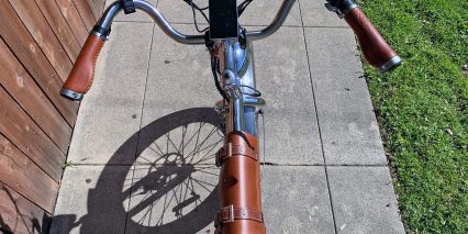 California Bicycle Factory Retro R Cockpit View