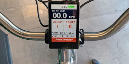 California Bicycle Factory Retro R Color Display