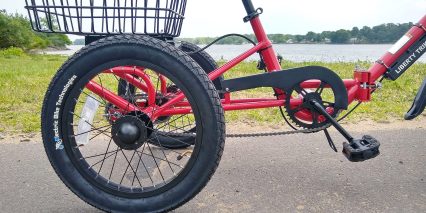 2019 Liberty Trike Electric Tricycle 19 Inch Wheels Chain Guard