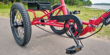 2019 Liberty Trike Electric Tricycle American Style Crank Set Plastic Pedals