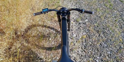 2019 Vintage Electric Scrambler Cockpit View