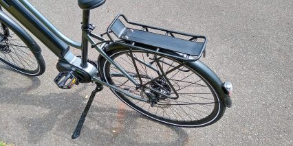 Electric Bike Technologies Electric City Bike Included Bolt On Rack Rear Fender Integrated Light