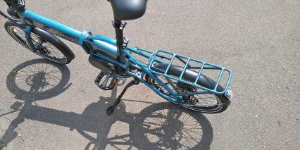 Electric Bike Technologies Electric Folding Bike Rear Rack