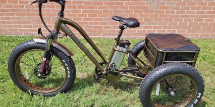 Electric Bike Technologies Fat Tire Trike Step Through