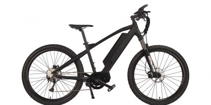 Electric Bike Technologies Electric Mountain Bike Stock High Step Black