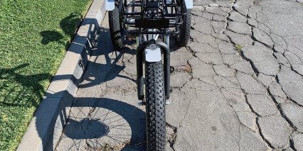 Emojo Caddy Trike Front Basket Integrated Headlight