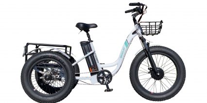 Emojo Caddy Trike Stock Step Through White