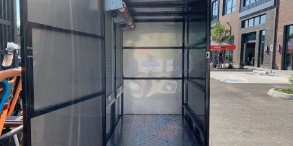 2019 Rad Power Bikes Radburro Inside Big Box Option Swing Door