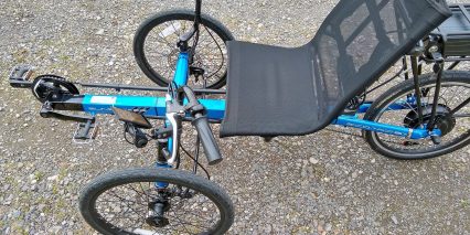 Electric Bike Technologies Eco Tad Trike Recumbant Seat