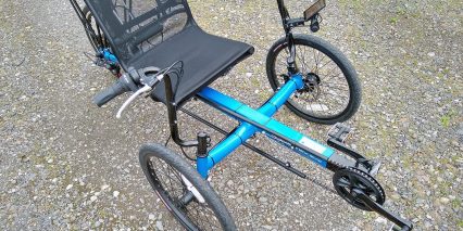 Electric Bike Technologies Eco Tad Trike Steel Frame