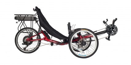 Electric Bike Technologies T3 Cx Stock Trike Red