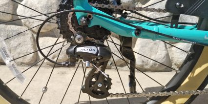 Giant Lafree E Plus 2 Shimano Altus Derailleur 11 To 32 Tooth Eight Speed Cassette