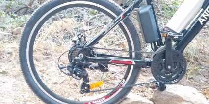 Ancheer Power Plus Electric Mountain Bike Shimano Tourney Derailleur