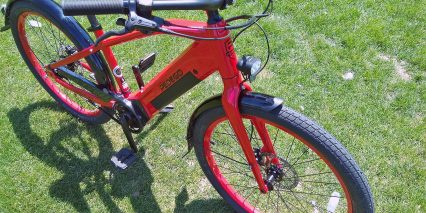 Pedego Conveyor Headlight Front View