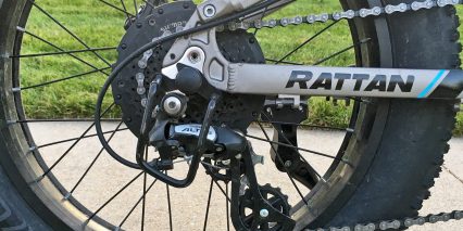 Rattan Fat Bear Shimano Altus Derailleur Guard 8 Speed Cassette