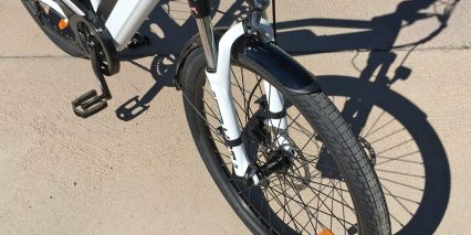 Surface604 Rook Suntour Xct Suspension Fork 110mm Travel Plastic Fender Spanninga Led Headlight