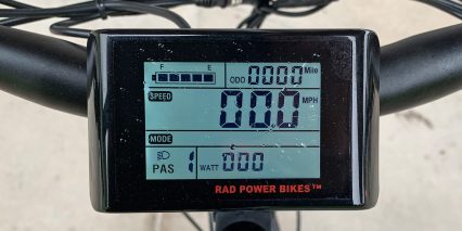 2020 Rad Power Bikes Radcity King Meter Lcd Display Backlit