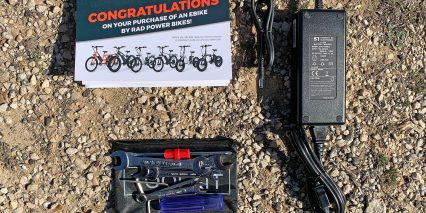 Rad Power Bikes Radmini Step Thru 2 Battery Charger Tool Kit And Instructions Manual