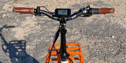 Rad Power Bikes Radmini Step Thru 2 Handlebar Thumb Shifter Ergo Grips Display With Usb Port