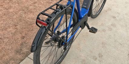 Trek Verve Plus 2 Rear Rack Plastic Rear Fender Spanninga Solo Taillight