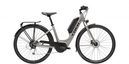 Trek Verve Plus 2 Stock Step Thru Gunmetal Grey