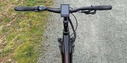 Dost Kope Handlebar With Display Usb Charging Port Grips Brake Levers