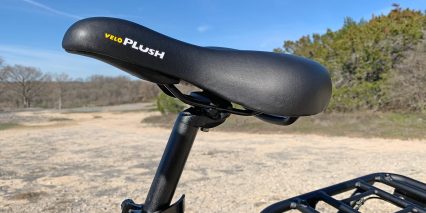 Rad Power Bikes Radmini 4 Velo Plush Saddle With Handle Large Seat Clamp Lever