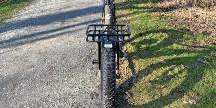 Surface 604 Boar Hunter Front Rack With Basket And Spanninga Axendo 60 Headlight Two Beam