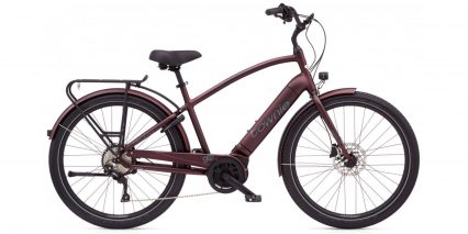 Electra Townie Path Go 10d Eq Stock High Step Matte Oxblood