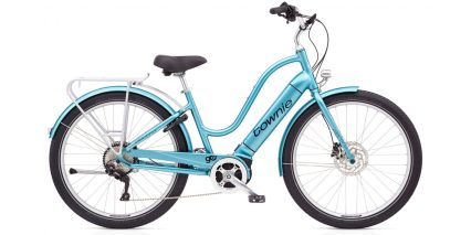 Electra Townie Path Go 10d Eq Stock Step Thru Aqua Metallic