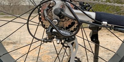 Eu Rad Power Bikes Radrhino Step Thru 1 Shimano Acera Derailleur With Guard