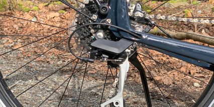 Trek Allant Plus 7 Rear Dropout Closeup Derailleur Guard Shifter Cable With Barrel Adjuster