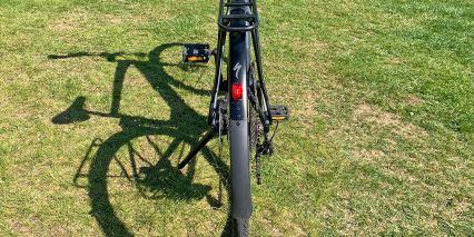 Specialized Turbo Vado Sl 4 0 Eq Lezyne 2 Led Rear Light On Drytech Fender