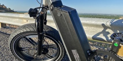 Juiced Bikes Cityscrambler Locking Removable Downtube Mounted Battery Pack