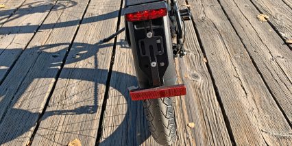 Stromer St3 5 Led Rear Light With Brake Activation Licencse Plate Mount