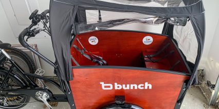 Bunch Bikes The Original Box With Step And Optional Rain Cover