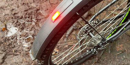 Cube Reaction Hybrid Performance 400 Allroad Four Led Rear Light Fender Integrated