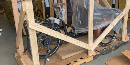 Bunch Bikes The Coupe Arrives In A Big Wooden Crate