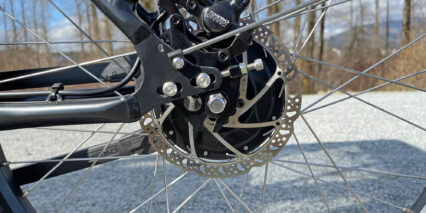 Bunch Bikes The Coupe Rear Brake Tektro Auriga Hydraulic 160mm Rotor Dual Piston Calipers