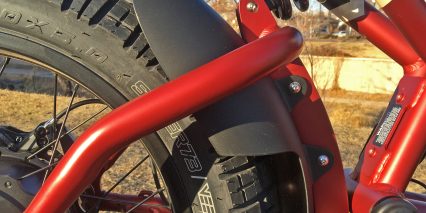 Super73 Rx Rear Frame Swingarm With Plastic Fender