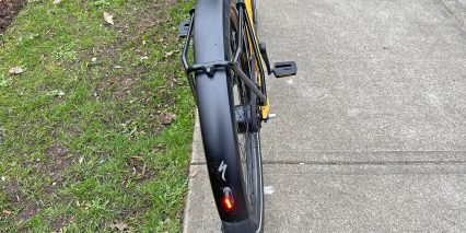 Specialized Turbo Como Sl 5 0 Rear Aluminum Alloy Fender And Supernova 3 Led Light Reflective S Sticker