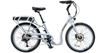 2021 Pedego Boomerang Stock Step Thru White